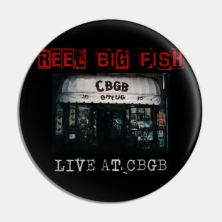 reel big fish live at cbgb Pin