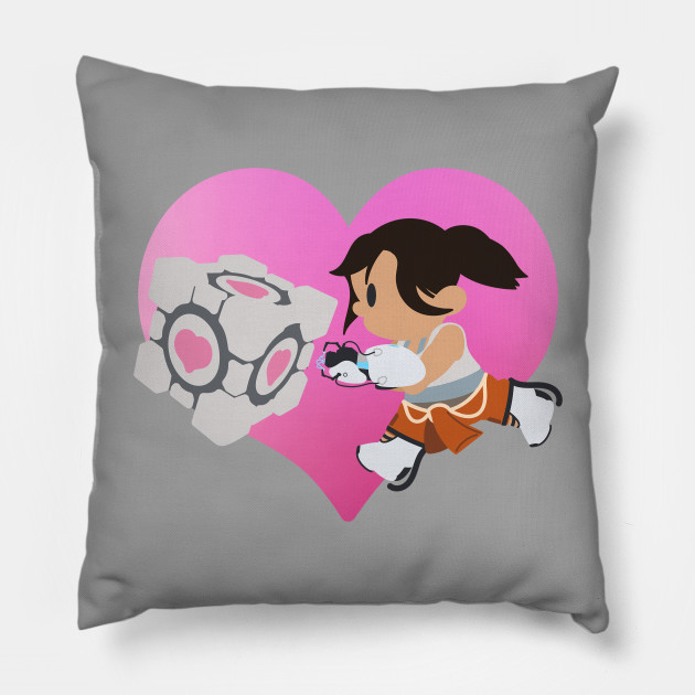 companion cube pillow
