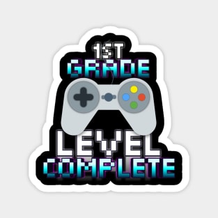 1st Grade Kids Gamer School Magnet