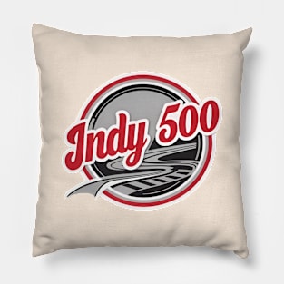 Indy 500 Race Day - Motorsport Design style Pillow