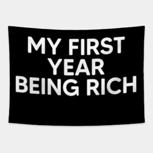 My First Year Being Rich Tapestry