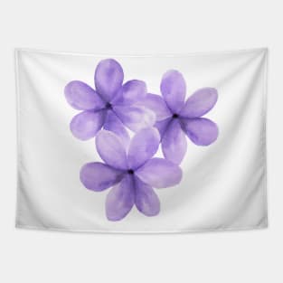 Purple Flowers Tapestry