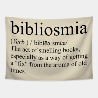 Bibliosmia Tapestry