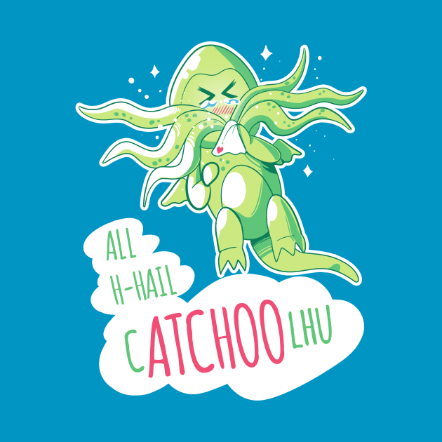 Sick Cthulhu by glitchytees