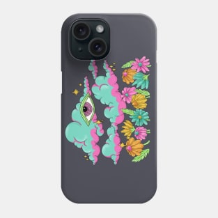 Psychedelic Summer Florals Phone Case