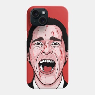 American Psycho Patrick Bateman Screaming Phone Case