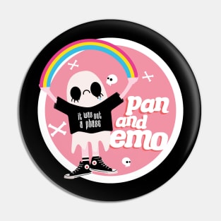 Pan And Emo Badge Pin