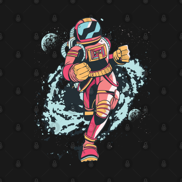 Discover Spaceman Runner - Spaceman - T-Shirt