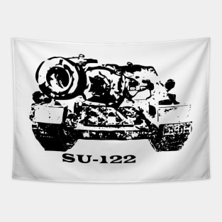 Legendary Soviet tank destroyer Tapestry