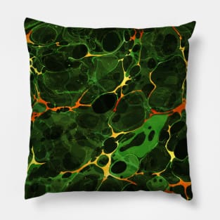 Abstract Marbling Pattern Pillow