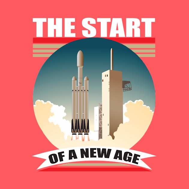 Falcon Heavy "The Start of a new Age" (Celebration) by TheContactor