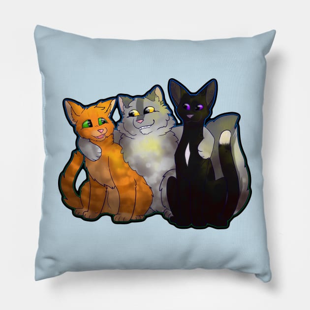 Warrior cats pillow best sale