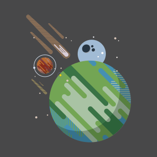 Space Exploration V4 T-Shirt