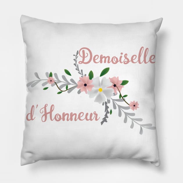 Demoiselle d'honneur Pillow by ChezALi