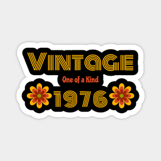 Vintage Birth Year 1976 Magnet