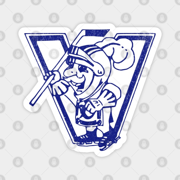 Defunct Hockey Team Virginia Lancers ACHL Salem Virginia Hockey Team Magnet by Yesteeyear