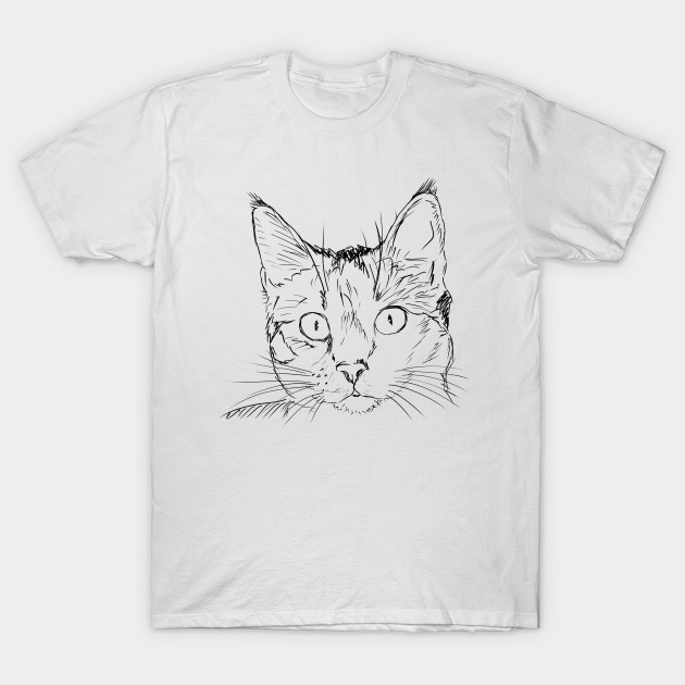 Funny Cat Design Funny Cat Design T Shirt Teepublic