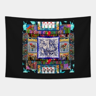 Portuguese folk art Tapestry