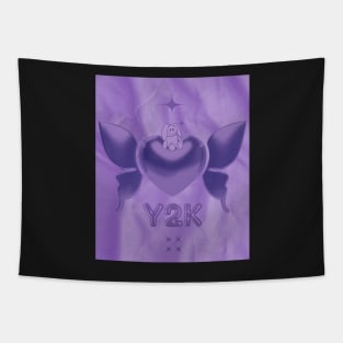 Vintage Y2K Purple Aesthetic Tapestry