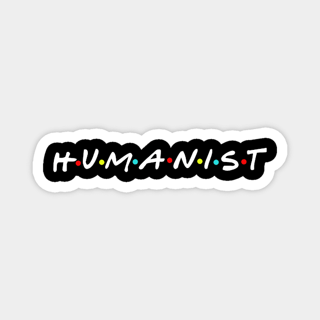 Humanist Magnet by kouffarstore