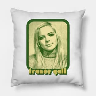 France Gall / Original Retro Style Design Pillow