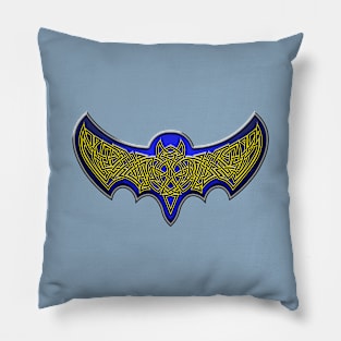 Celtic Bat Logo 2 Pillow