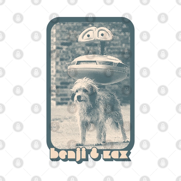 Benji, Zax & the Alien Prince  /// Retro Style Fan Art Design by DankFutura