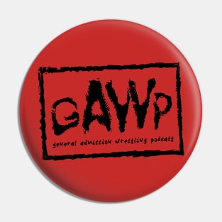 GAWP Spraypaint black Design Pin