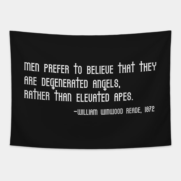 Secular Humanist Quote Tapestry by MayhemInMayberry