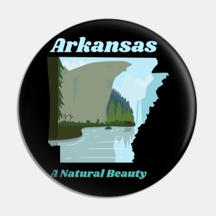 Arkansas : A Natural Beauty Pin