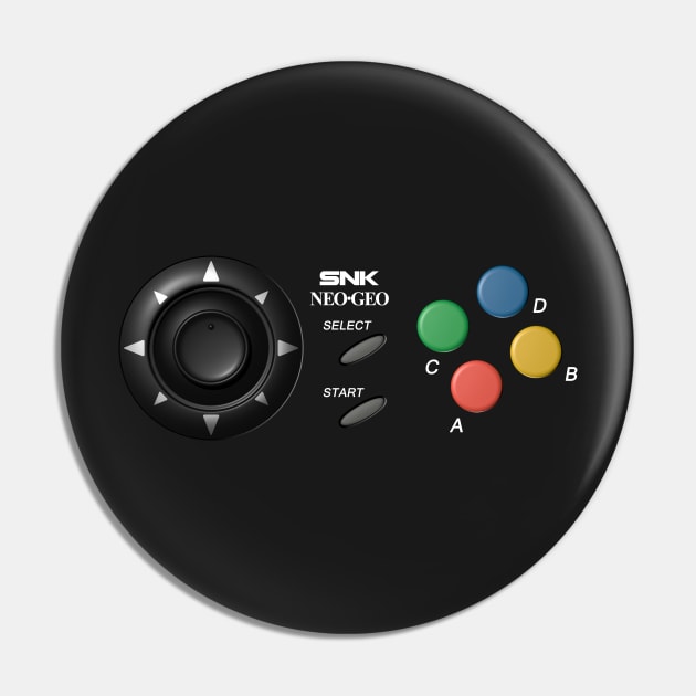 Neo Geo Game Pad Pin by CCDesign