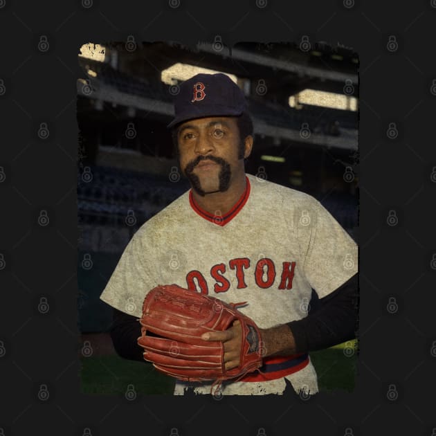 Luis Tiant in Boston Red Sox by PESTA PORA