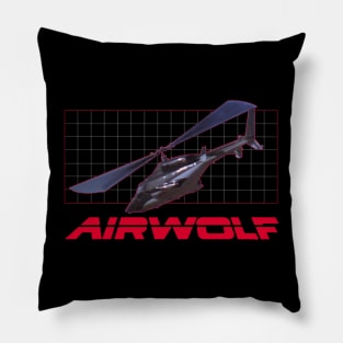 Airwolf Movie Vintage Pillow