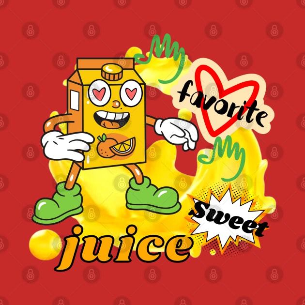 My favorite my sweet juice Valentine's design by O.M design