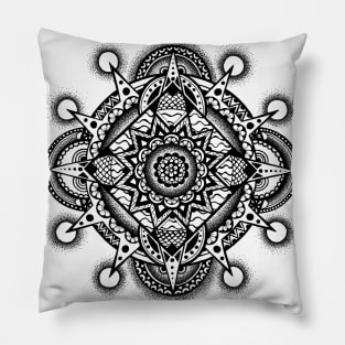 Pointy Mandala Pillow