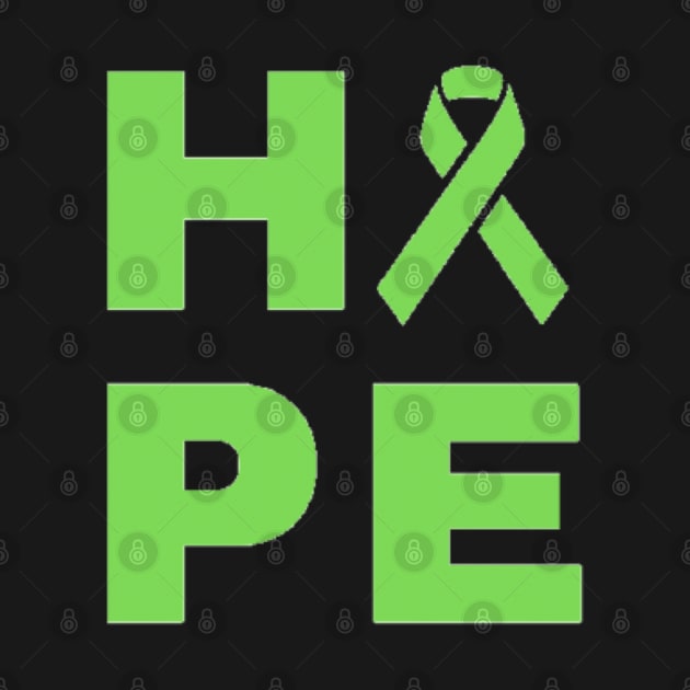 Hope Awareness Ribbon (Green) by CaitlynConnor