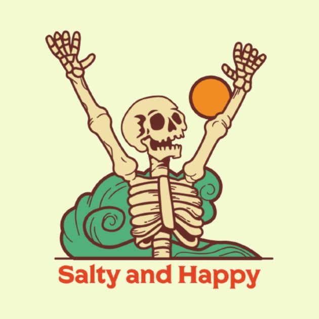 Salty and happy by horse face