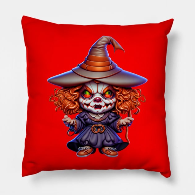 Halloween tenebroso Pillow by LegnaArt