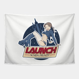 Launch When Ready Tapestry