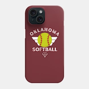 Oklahoma Sooners University Softball Phone Case