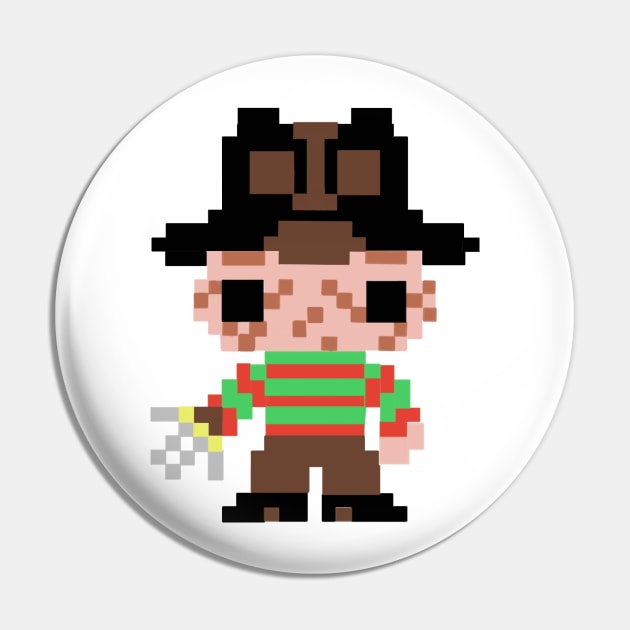 Freddy 8bit Pin by SnowJade