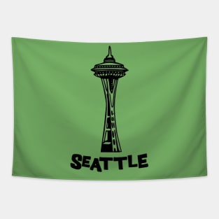 Seattle, Washington's Space Needle Tapestry