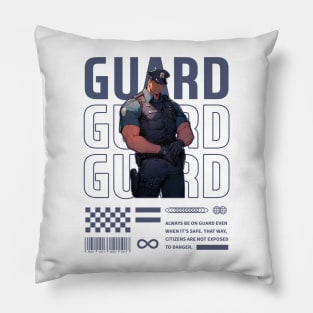 Muscular Policeman | GUARD Pillow