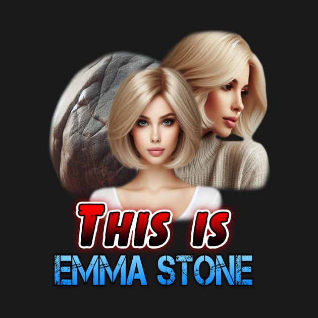 This is Emma Stone by Gautamillustra