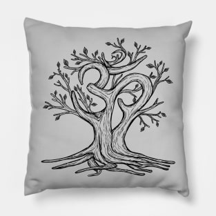 Om Tree Pillow