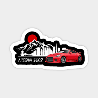 Nissan 350Z, JDM Car Magnet