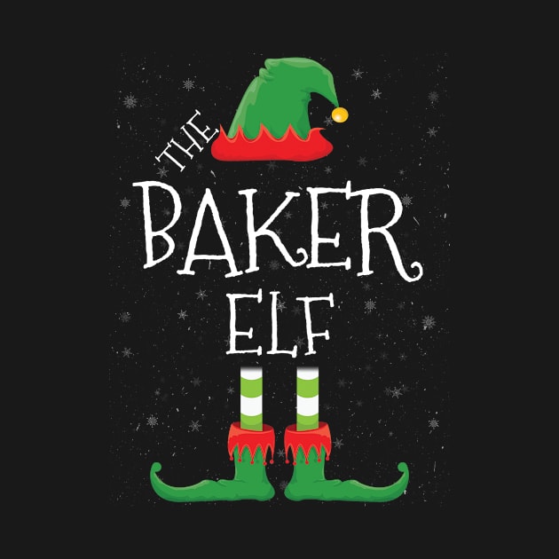 BAKER Elf Family Matching Christmas Group Funny Gift by tabaojohnny