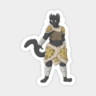 Tabaxi Woman - Stormclaw Magnet