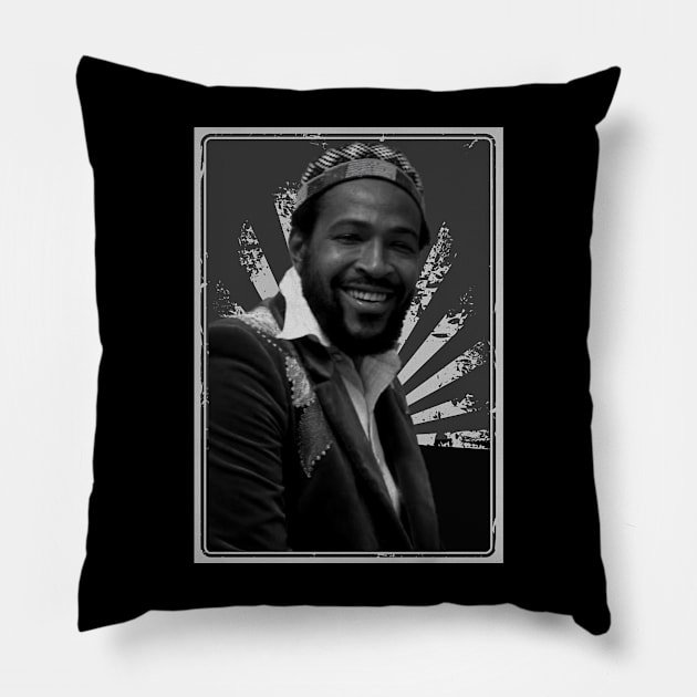 Marvin Pentz Gay Jr Pillow by KitzCutiz