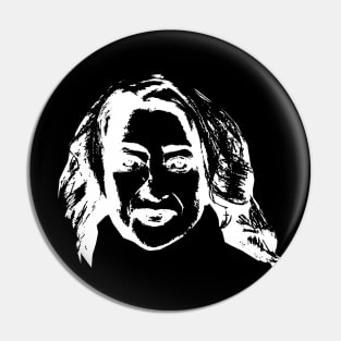 Zaha Hadid - Illustration face Pin